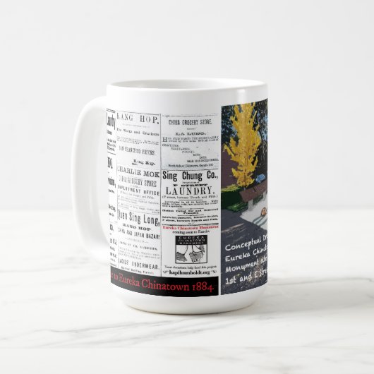 Eureka Chinatown 1884 Mug (Devant gauche)