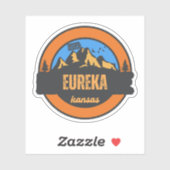 Eureka, Kansas Sticker (Vel)