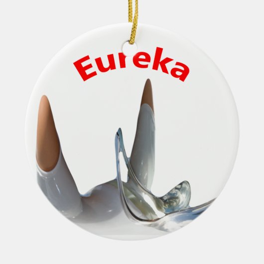 Eureka Keramisch Ornament (Voorkant)