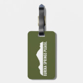 Eureka Springs alstublieft Bagagelabel (Achterkant verticaal)