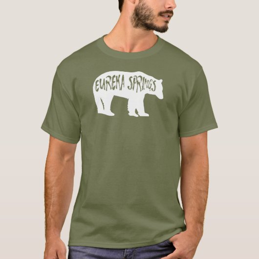 Eureka Springs Arkansas Beer T-shirt (Voorkant)