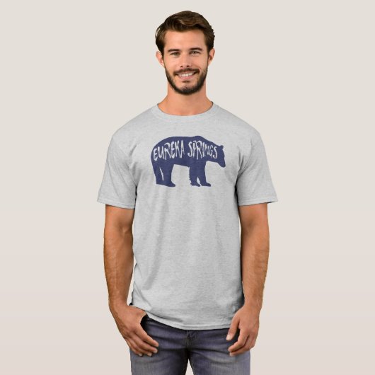 Eureka Springs Arkansas Beer T-shirt (Voorkant volledig)