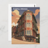 Eureka Springs Arkansas Briefkaart (Voorkant / Achterkant)