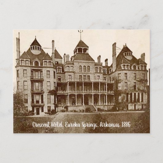 Eureka Springs, Arkansas Crescent Hotel  Briefkaart (Voorkant)