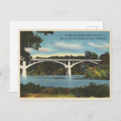 Eureka Springs Arkansas  King's River Briefkaart (Voorkant / Achterkant)