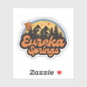 Eureka Springs, Sticker Arkansas (Feuille)
