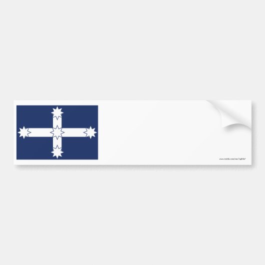 Eureka Stockade Flag Bumpersticker (Voorkant)