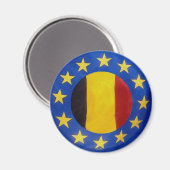Euro 2008 - Belgique - Magnet (Recto/Verso)