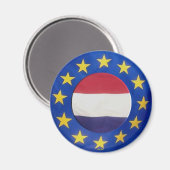 Euro 2008 - Nederland - Magnet Magneet (Voorkant / Achterkant)