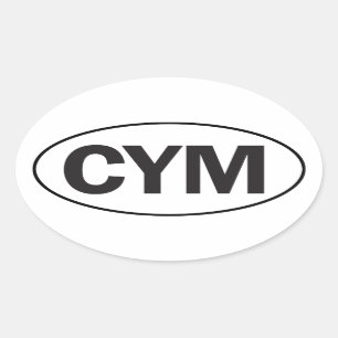 Euro Oval Wales Car Sticker