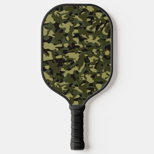 Euro Spring Camouflage Pickleball Paddle (Voorkant)