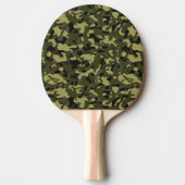 Euro Spring Camouflage Tafeltennisbatje (Voorkant)