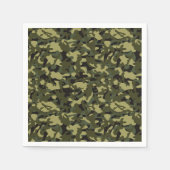 Euro Spring Camouflage-weefselpapier Servet (Voorkant)