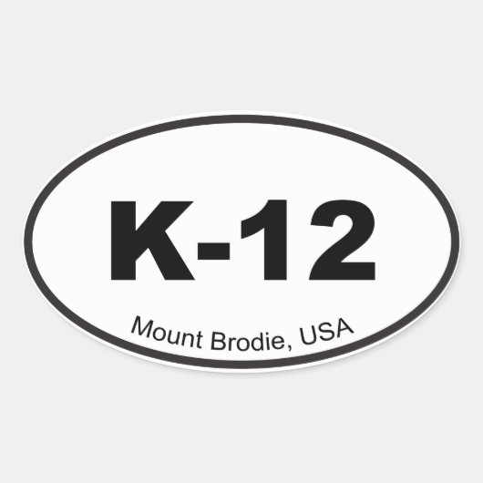 Euro Sticker K-12 (Voorkant)