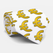 Euro-teken Stropdas (Opgerold)