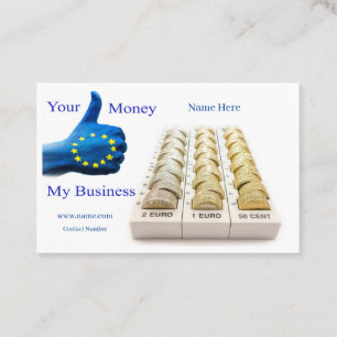 Euro - Visitekaartje