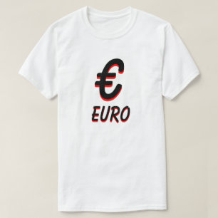€ Euro wit T-shirt