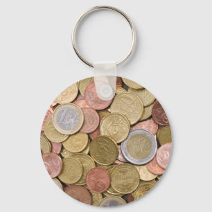 eurocent sleutelhanger