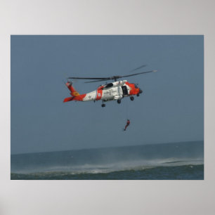 Eurocopter MH-65D Dolphin. Poster