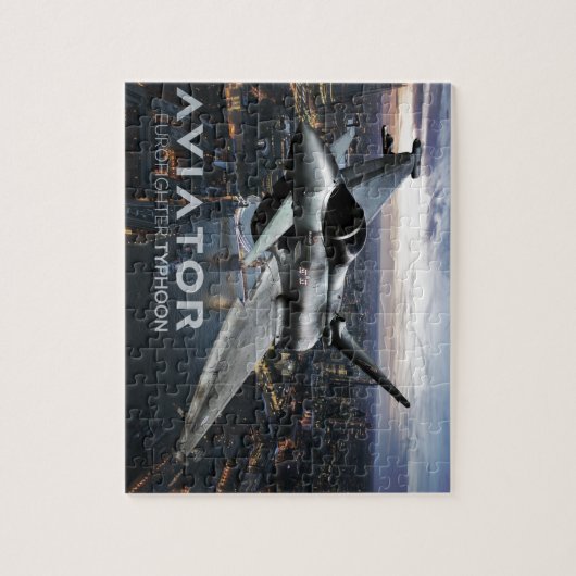 Eurofighter Typhoon Fighter Jet Legpuzzel (Verticaal)