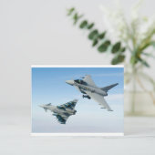 EUROFIGHTERS BRIEFKAART (Staand voorkant)