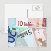 eurogeld briefkaart (Voorkant / Achterkant)