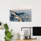 Eurojager tussen bergen poster (Thuiskantoor)