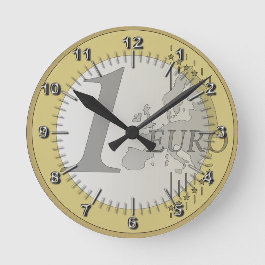 Euromuntstuk Ronde Klok (Voorkant)