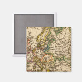 Europa 12 magneet (Voorkant / Achterkant)