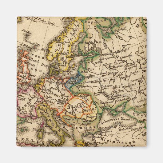 Europa 12 magneet (Voorkant)