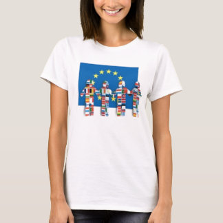 europa - 175x150 - 25 lidstaten t-shirt