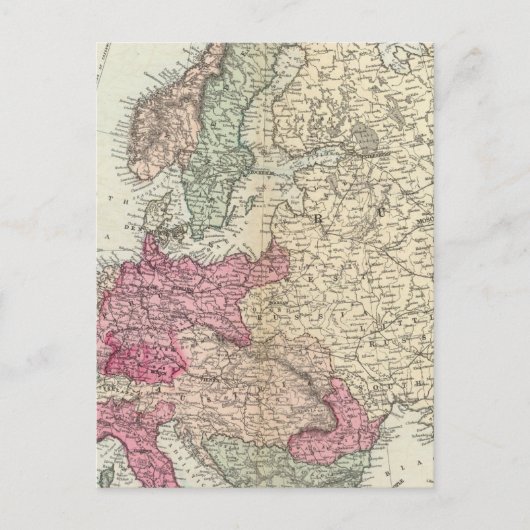 Europa 19 briefkaart (Voorkant)