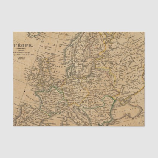 Europa 22 tissuepapier (Voorkant)
