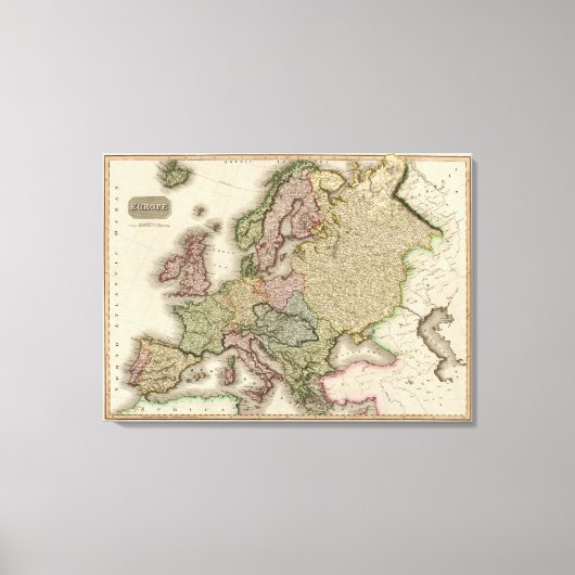 Europa 24 canvas afdruk (Voorkant)