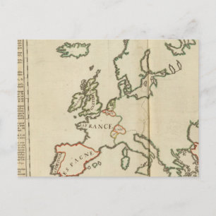Europa 32 briefkaart