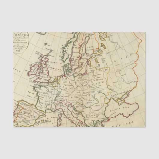 Europa 33 tissuepapier (Voorkant)