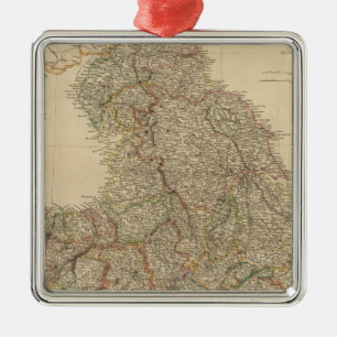 Europa 36 metalen ornament
