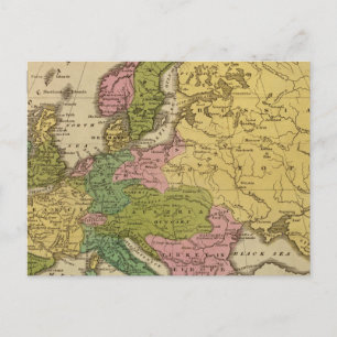 Europa 40 briefkaart