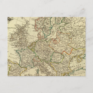 Europa 43 briefkaart