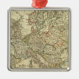 Europa 43 metalen ornament