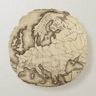 Europa 45 rond kussen