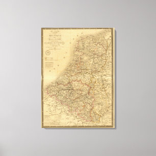 Europa 4 canvas afdruk