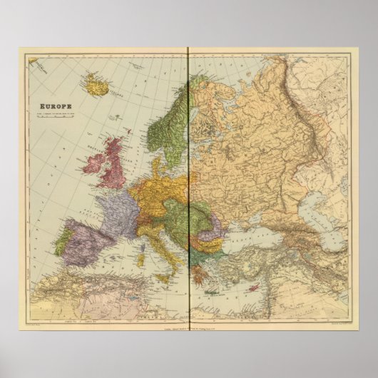 Europa 54 poster (Voorkant)
