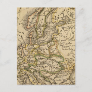 Europa 6 briefkaart
