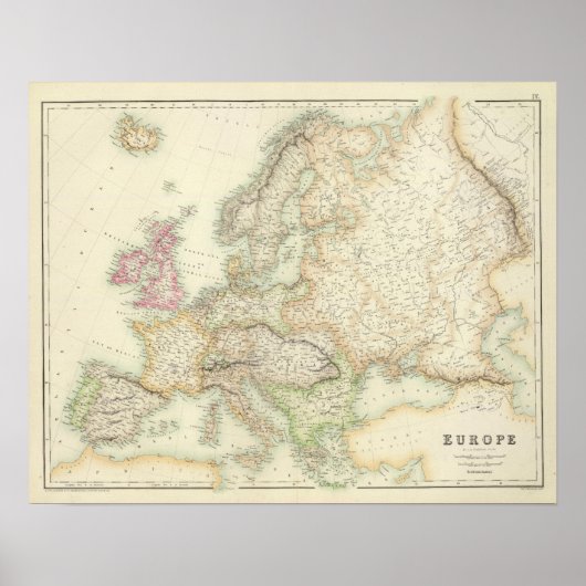 Europa 6 poster (Voorkant)