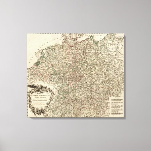 Europa 9 canvas afdruk (Voorkant)