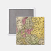 Europa 9 magneet (Voorkant / Achterkant)