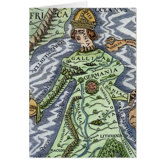 EUROPA ALS KONINGIN, 1588 (Voorkant)