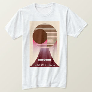 Europa Clipper Ruimte Kunst T-shirt