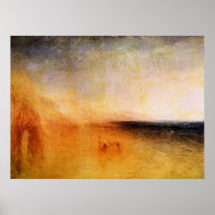 Europa en de stier van Joseph Mallord Turner Poster